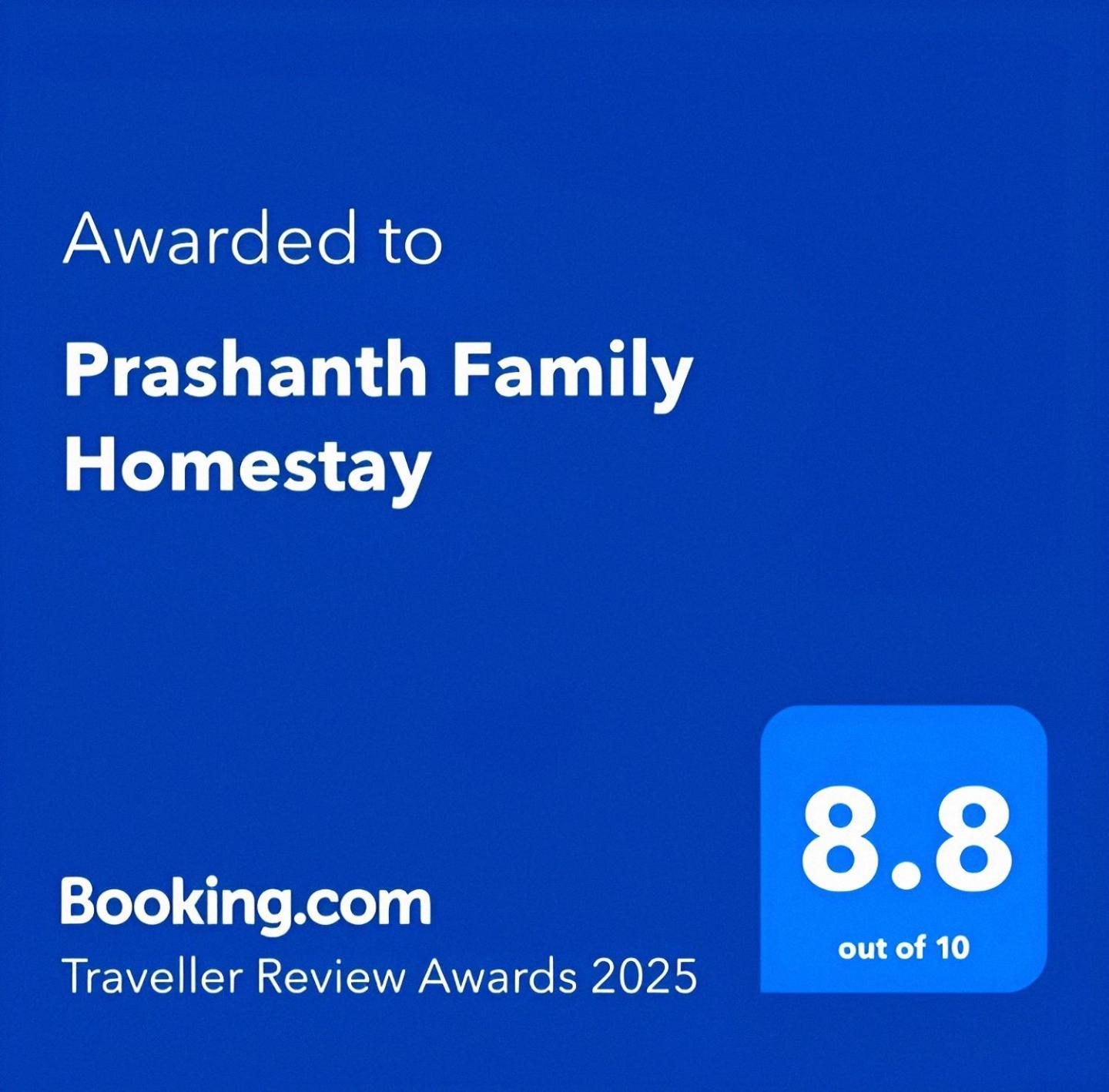 Prashanth Family Homestay Madikeri Exterior foto